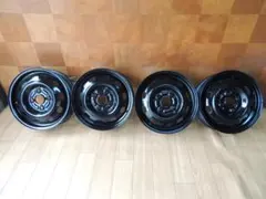 C272 14x4.5J 4穴 ホイール(ブラック) 14インチ 4本 スズキ C272 14x4.5J 4穴 ホイール(ブラック) 14インチ 4本 スズキ - メルカリ