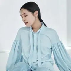 2025年最新】l'aube blanc double tie blouseの人気アイテム