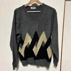 Lakeland Vネックセーター Lサイズ グレー