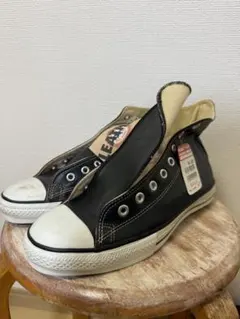 [タグ付き]90s コンバース　ブラック　レザー CONVERSE USA製