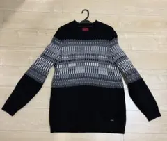 HUGO BOSS ストライプニットセーター Lサイズ