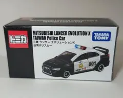 台湾限定 トミカ 三菱 ランサー エボリューションX 台湾ポリスカー