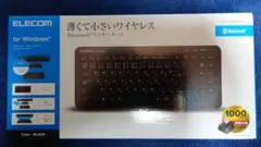 ELECOM Bluetoothキーボード TK-FBM079BKミニキーボードのサムネイル