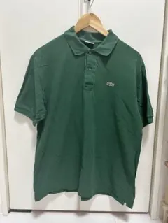 ラコステ ダークグリーン ポロシャツ