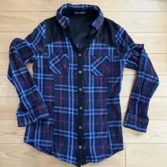 CECIL McBEE チェック柄長袖シャツ