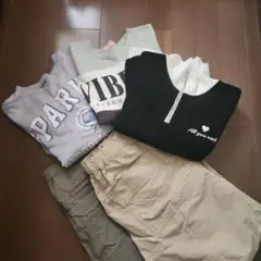 ユニクロ　GU　ラブトキ　子供服セット 150