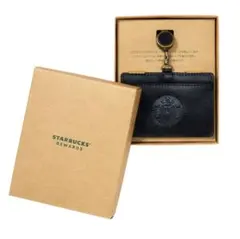未開封STARBUCKS リサイクルレザー IDカードホルダー