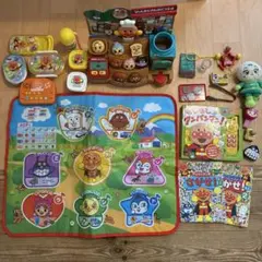【まとめ売り】アンパンマン パン工場 リトミックマット　お弁当箱　絵本+おまけ