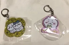 ちいかわ　ラメアクリルキーホルダー2  ちいかわ　ハチワレ