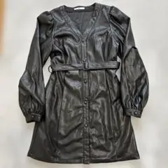 SLY レザーワンピース