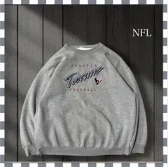 2444/NFLヒューストン•テキサンズ チーム刺繍ロゴスウェット2XL