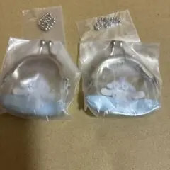 サンリオ　がまぐちキーホルダー　シナモロール2個