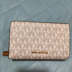 ⭐美品⭐　マイケルコース　MICHAEL KORS 二つ折り財布 MKロゴ