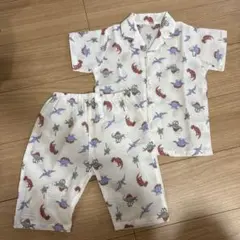 恐竜柄 パジャマセット 100cm 夏用