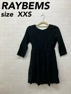 RAYBEMS 濃緑 ミニワンピース XXS