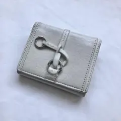 アニエスベー ボヤージュ 三つ折り財布 レザー ホワイトのサムネイル