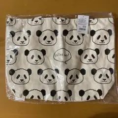 新品パンダ柄トートバッグ