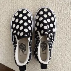 Vans 水玉模様 スリッポン