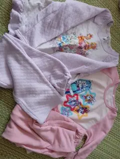プリキュア 長袖 パジャマセット 120センチ
