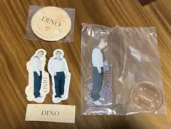 SEVENTEEN一番くじ セブンイレブン ディノ アクスタ ステッカー 缶マグ