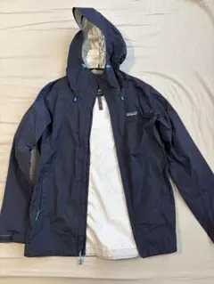 patagonia フード付きジャケット XS ネイビー