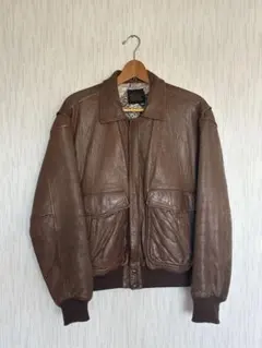 90s AVIREX レザー　フライトジャケット　TYPE G-1 A-2