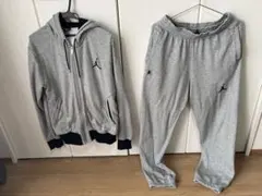 【Mサイズ】値下げ不可　Jordan グレー スウェットセット セットアップ
