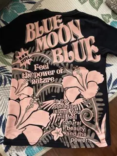BLUE MOON BLUE 半袖Tシャツ ブラックのサムネイル