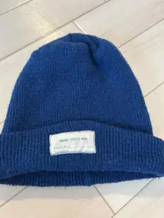 BEAMS SPORTS WEAR 青 ニット帽