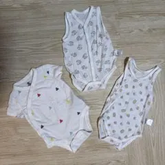 【GAP】【アカチャンホンポ】ベビー肌着3点セット　60センチ2枚70センチ1枚