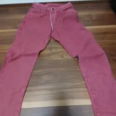 EDWIN 503 JERSEYS ストレートデニム レッド