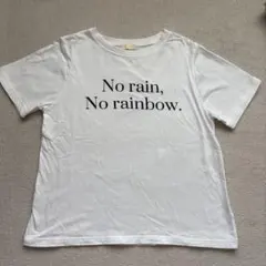 earth music&ecology ロゴTシャツ ホワイトのサムネイル
