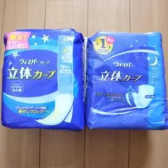 生理用ナプキン ウィスパー 立体カーブ 夜用 28cm 12枚入り4パック