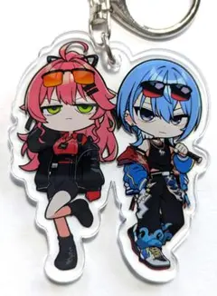 【新品/ホロGTA衣装】ホロライブ みこめっと 両面アクリルキーホルダー