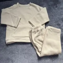 韓国 子供服 キッズ トレーナー パンツ セットアップ 裏起毛