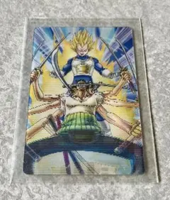 ドラゴンボール × ONE PIECE 週刊少年ジャンプ40周年記念カード 3D
