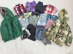 子ども服　子供服　110cm 男の子　秋冬　ダウン　キッズ　まとめ売り
