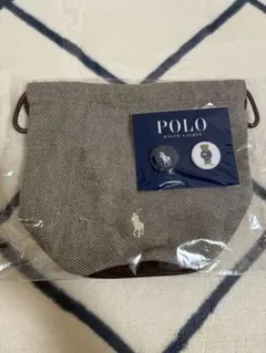 お値下げ中　ラルフローレン　新品　非売品　ポーチ　缶バッチ　セット