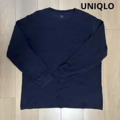 【UNIQLO ユニクロ】ソフトタッチクルーネックT（長袖）　XLサイズ