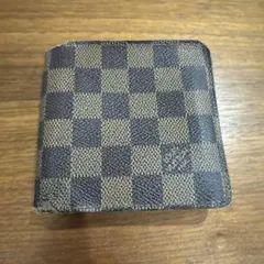 ルイ・ヴィトン　ダミエ　二つ折財布