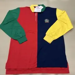 Miki House カラフルポロシャツ M ラガーシャツ　1990年代　レア