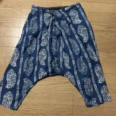 キャピタル KAPITAL ストライプ ハーフパンツ　ピエロパンツ　サルエル KAPITAL - KAPITAL ピエロパンツ ギンガムチェック M ユニセックス