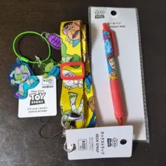 トイ・ストーリー グッズ3点セット キーホルダー ストラップ ペンのサムネイル