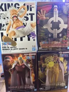 ワンピース　新作プライズ　4体セット