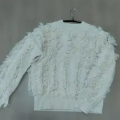 くすみピンクニットセーター　AnotherEdutien ユナイテッドアローズ