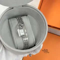 HERMES 腕時計 ケリー XS SS スパークリングホワイト 超美品 - メルカリ