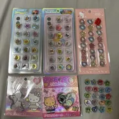 早い者勝ち‼️おはじきシール クリスタルシール キティ パワーパフガールズ