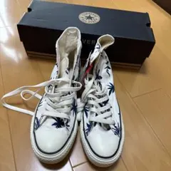 CONVERSE ALL STAR ハイカットスニーカー ホワイト/グリーン