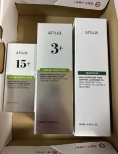 【未開封】Anua 美容液、化粧水(アゼライン酸)、クレンジング