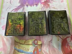 遊戯王 ラーの翼神竜 黄スリーブ 3個セット 未開封